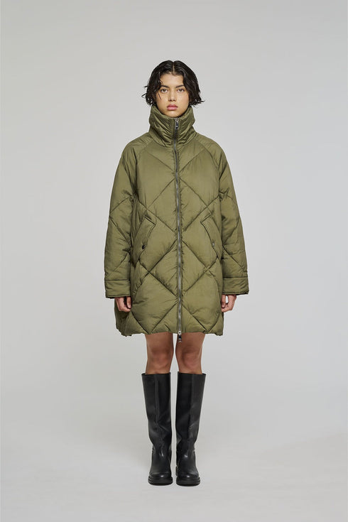 OOF WEAR PADDED MIDI JACKET
